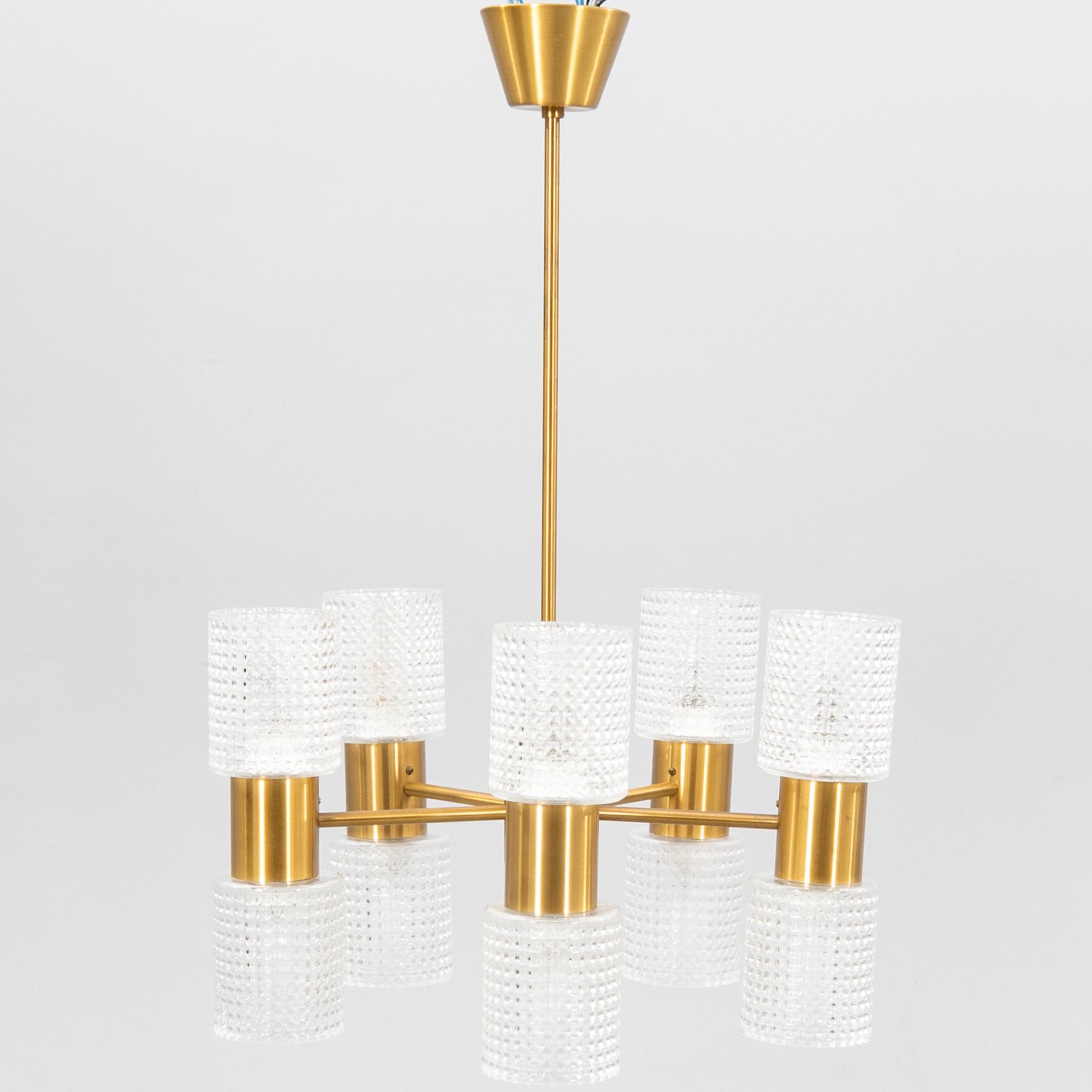 An IKEA 1965 "Fest" ceiling pendant.