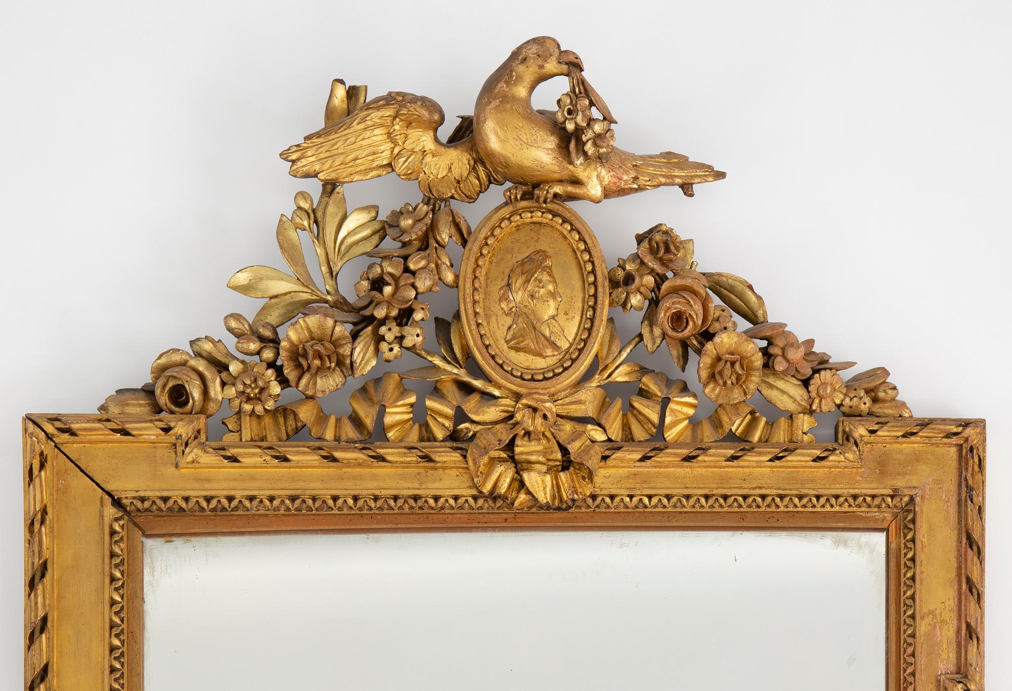 SPEGEL, Louis XVI-stil, 1800-talets slut.