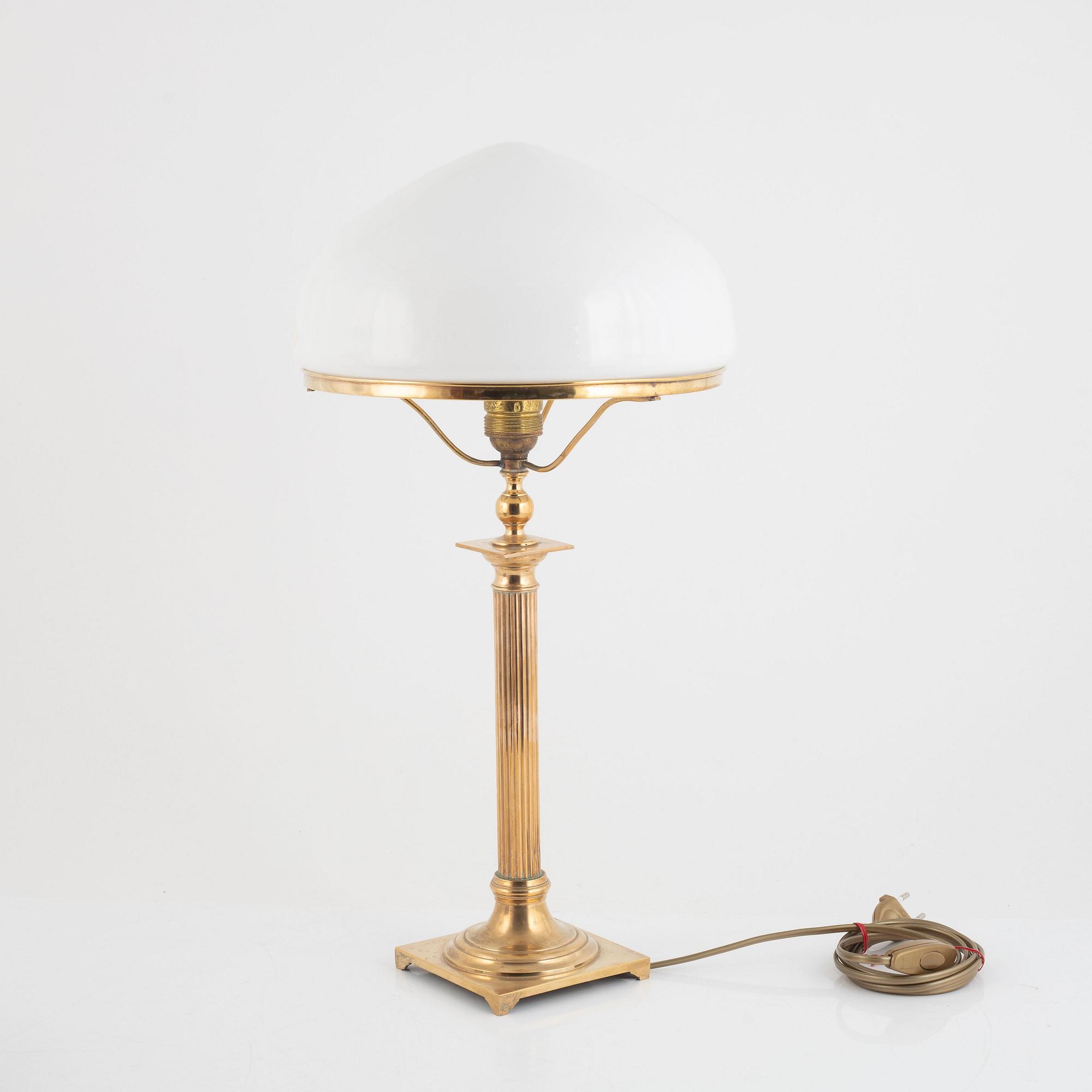Table lamp, Skultuna, second half of the 20th century.