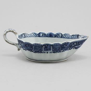 SÅSSNIPA, porslin, Kina, 1700/1800-tal.