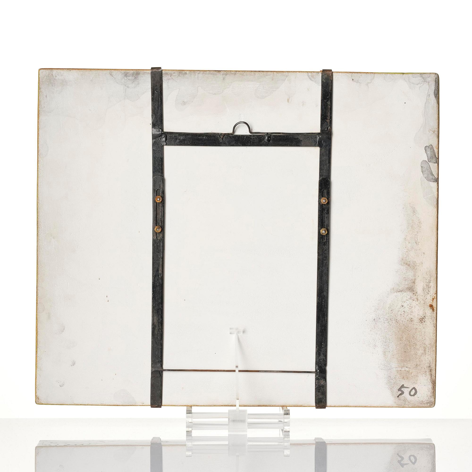 Birger Kaipiainen, a ceramic plate/tray, Rörstrand 1950s.