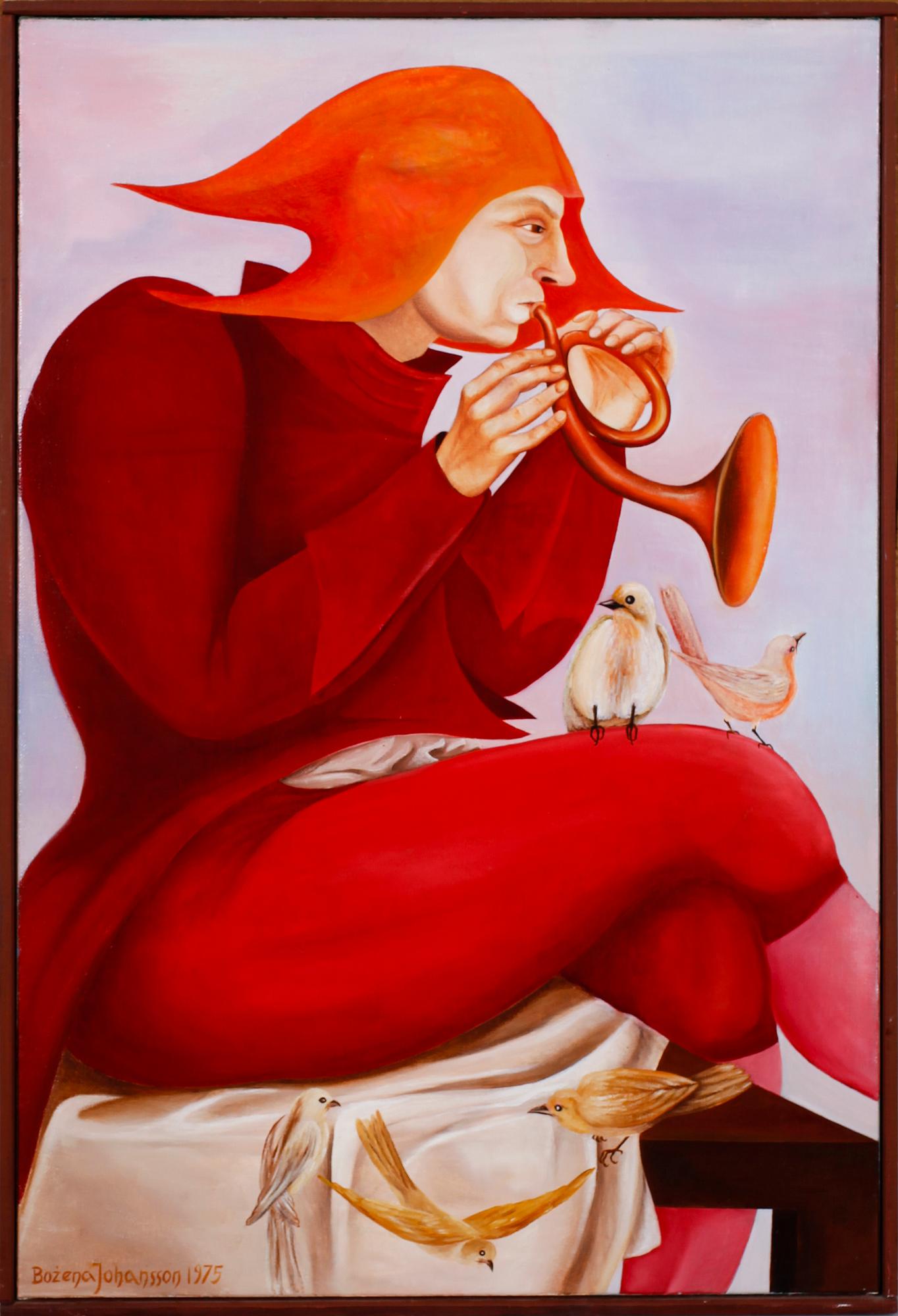 BOZENA JOHANSSON, olja på duk, signerad och daterad 1975.