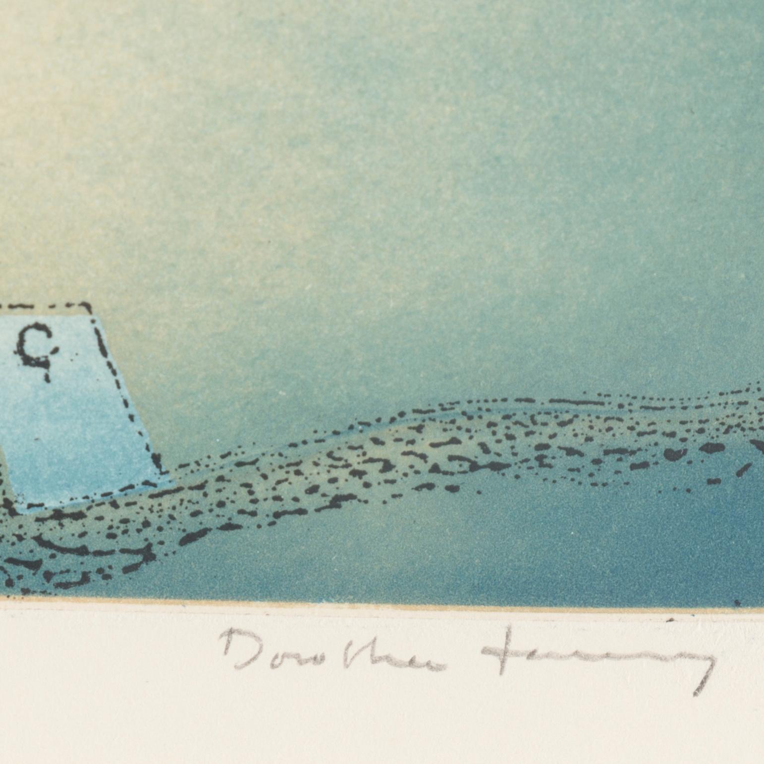 DOROTHEA TANNING, etching with aquatint, signed and numbered 60/100.