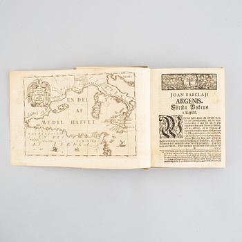 First Swedish edition of Argenis, 1740 (2 vol).