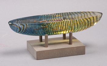 SKULPTUR, glas, Bertil Vallien, Kosta Boda.