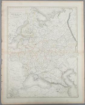 KARTOR, 4 st, Ryssland 1830-1860-tal.