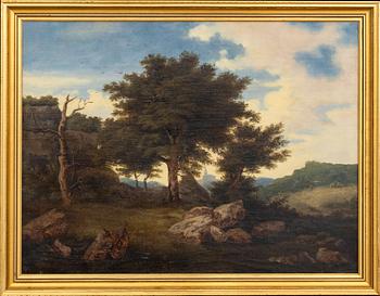 OKÄND KONSTNÄR 1800-TAL , oil on canvas.