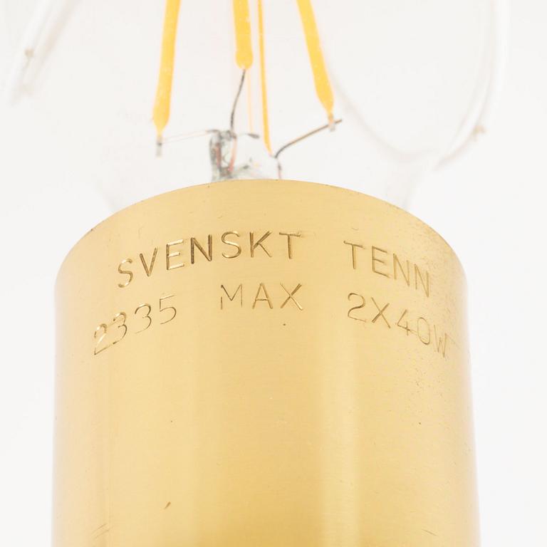 Josef Frank, vägglampa, modell G 2335, Firma Svenskt Tenn.