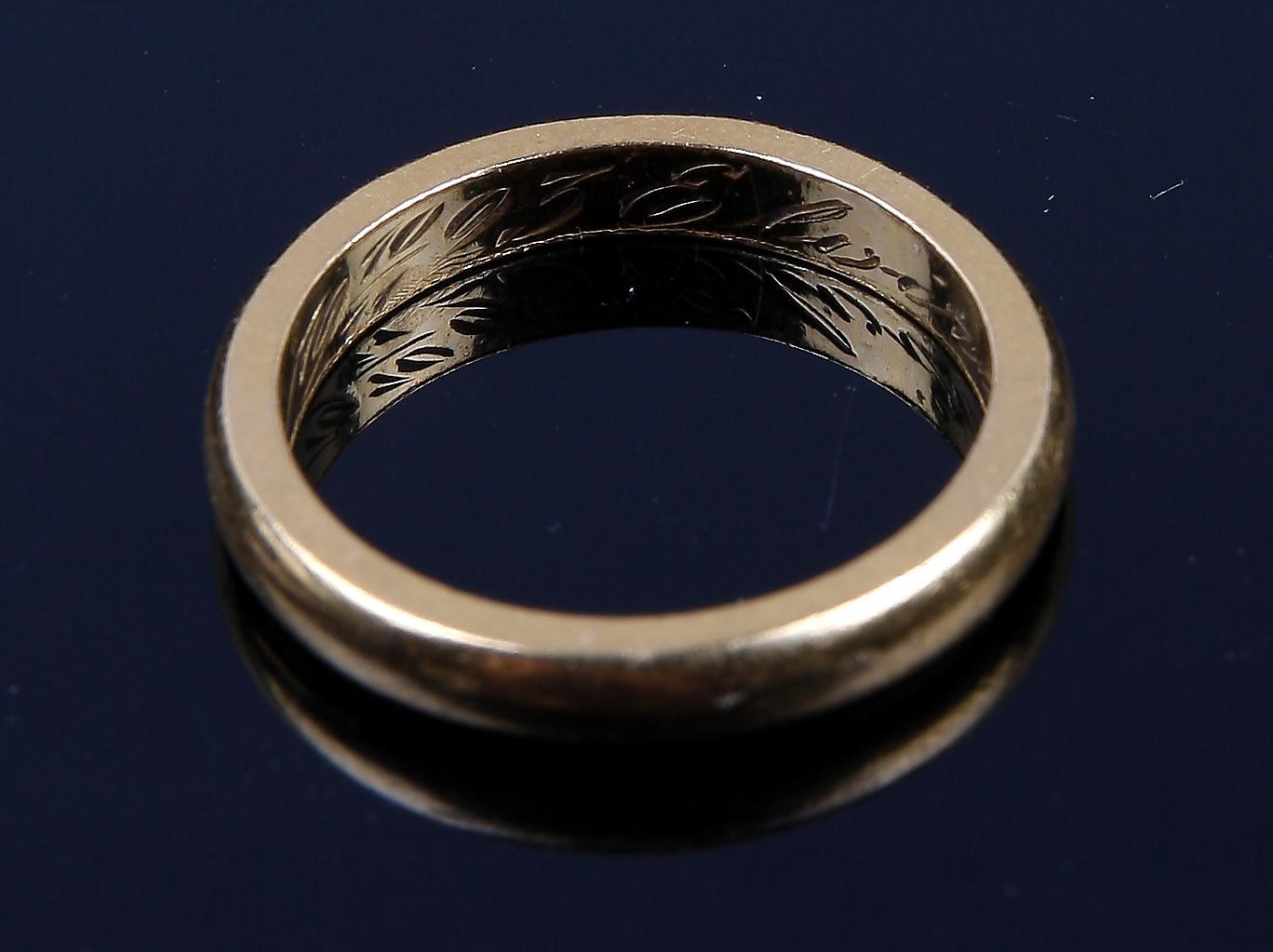 RING, guld, Sverige 1920-tal, vikt 7 gram.
