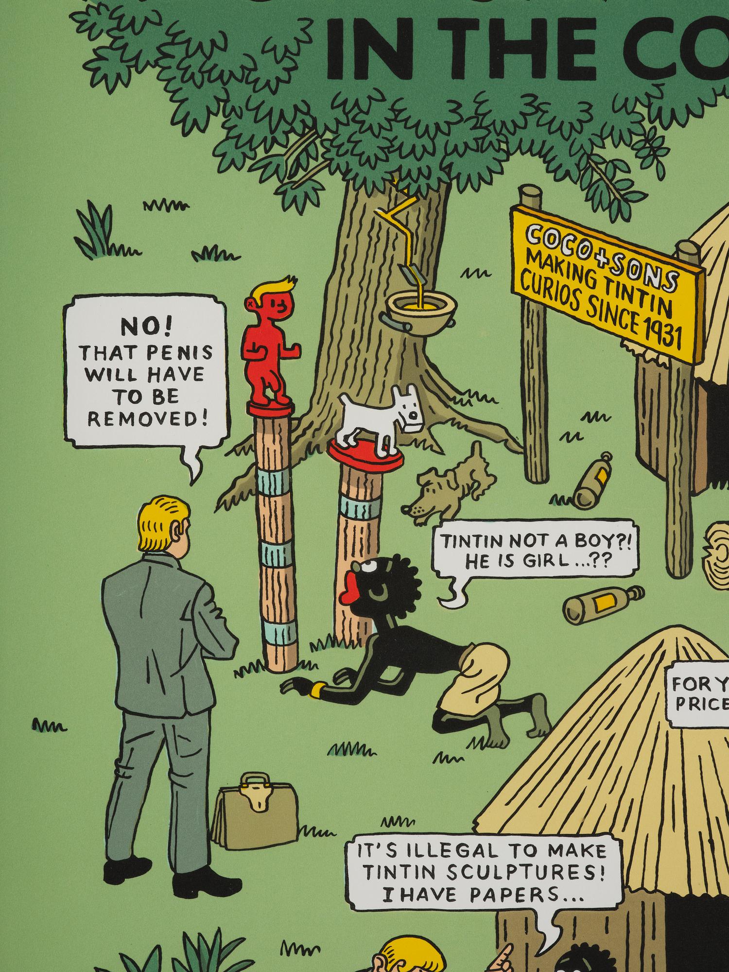 Anton Kannemeyer, "Moulinsart Lawyers I".