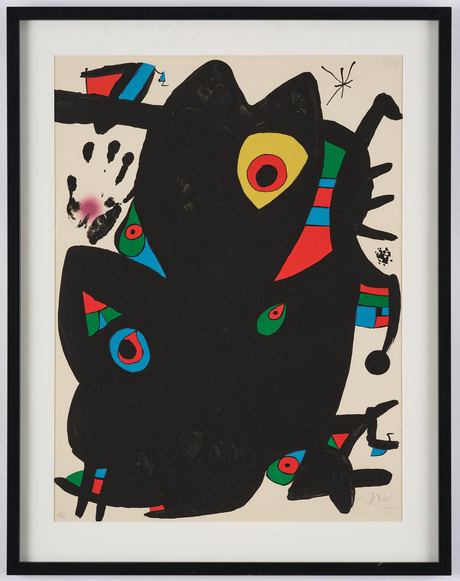 Joan Miró, "Montroig II".