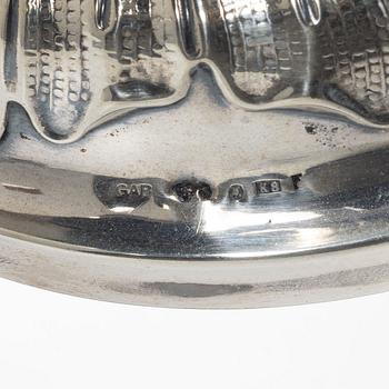 Guldsmedsaktiebolaget (GAB), Beaker/vase, silver, Stockholm 1936.