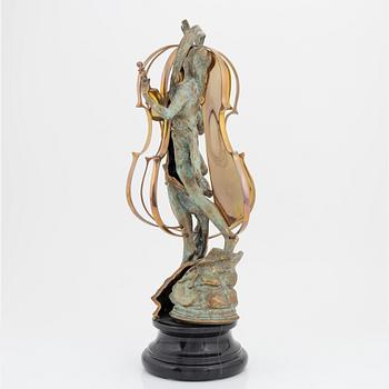 Arman, sculpture. Stamp signed. Numbered Foundry mark. Total height 59 cm.
