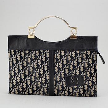 CHRISTIAN DIOR, a monogram canvas handbag.
