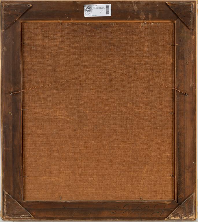 GUSTAF MAGNUSSON, oil on panel, signed and dated 1942.