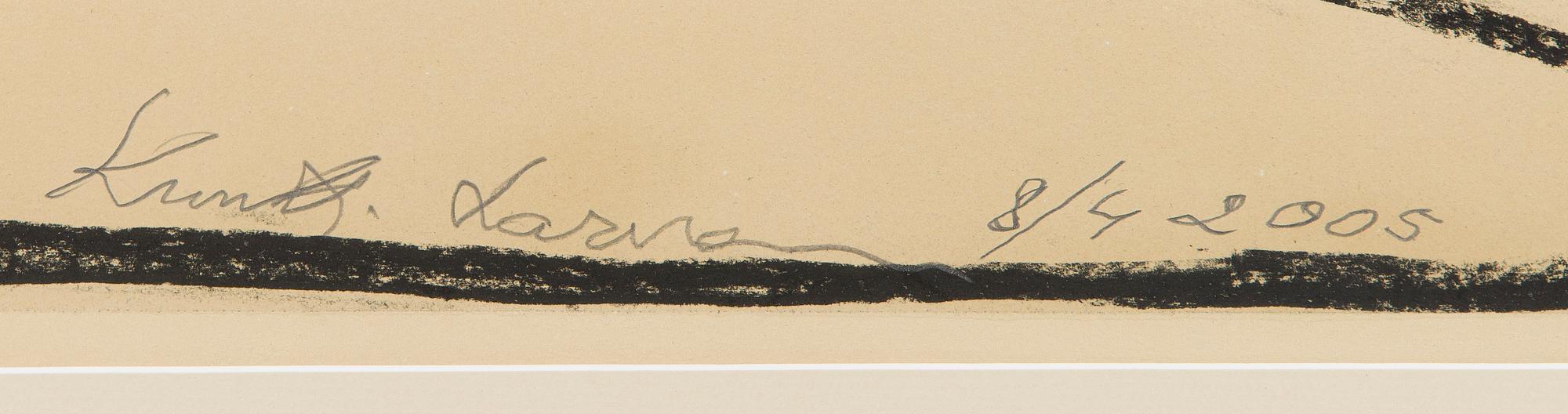 Kuutti Lavonen, "St. Lucas et l Modéle".