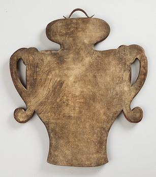 KANBAN (affärsskylt), trä, Japan 1900-tal.