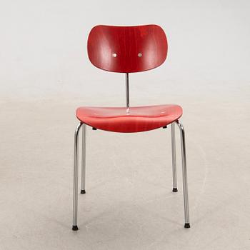 Egon Eiermann, chairs 5 pcs "SE 68", Wilde & Spieth 21st century.
