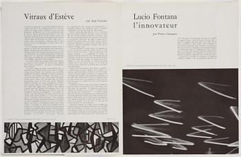 Lucio Fontana, efter, Concetto Spaziale (from XXe Siècle).