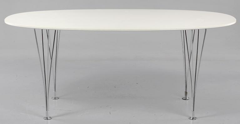 MATBORD, Bruno Mathsson och Piet Hein, licenstillverkat av Fritz Hansen, 1970-tal.