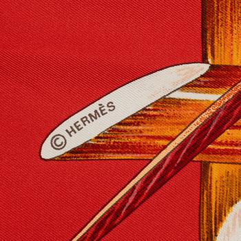 Hermès, scarf, "Jardin Créole".