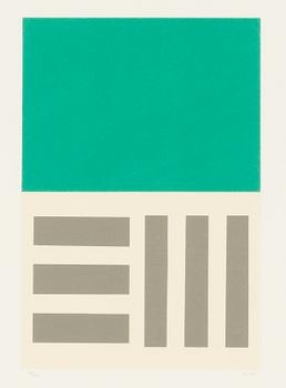 Carolus Enckell, silkscreen, signed and dated -92, numbered 48/100.