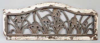 SMIDESGALLER, jugendstil, 1900-talets mitt.