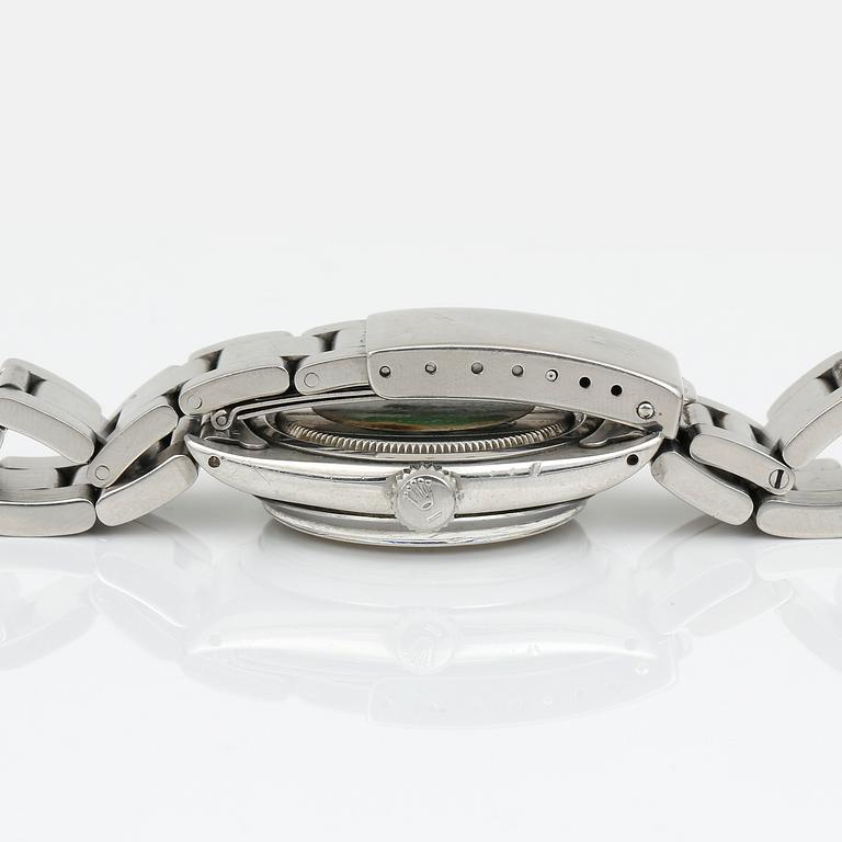 ARMBANDSUR, stål, 'Oyster Precision', Rolex, kvitto och intyg medföljer daterat 1990.
