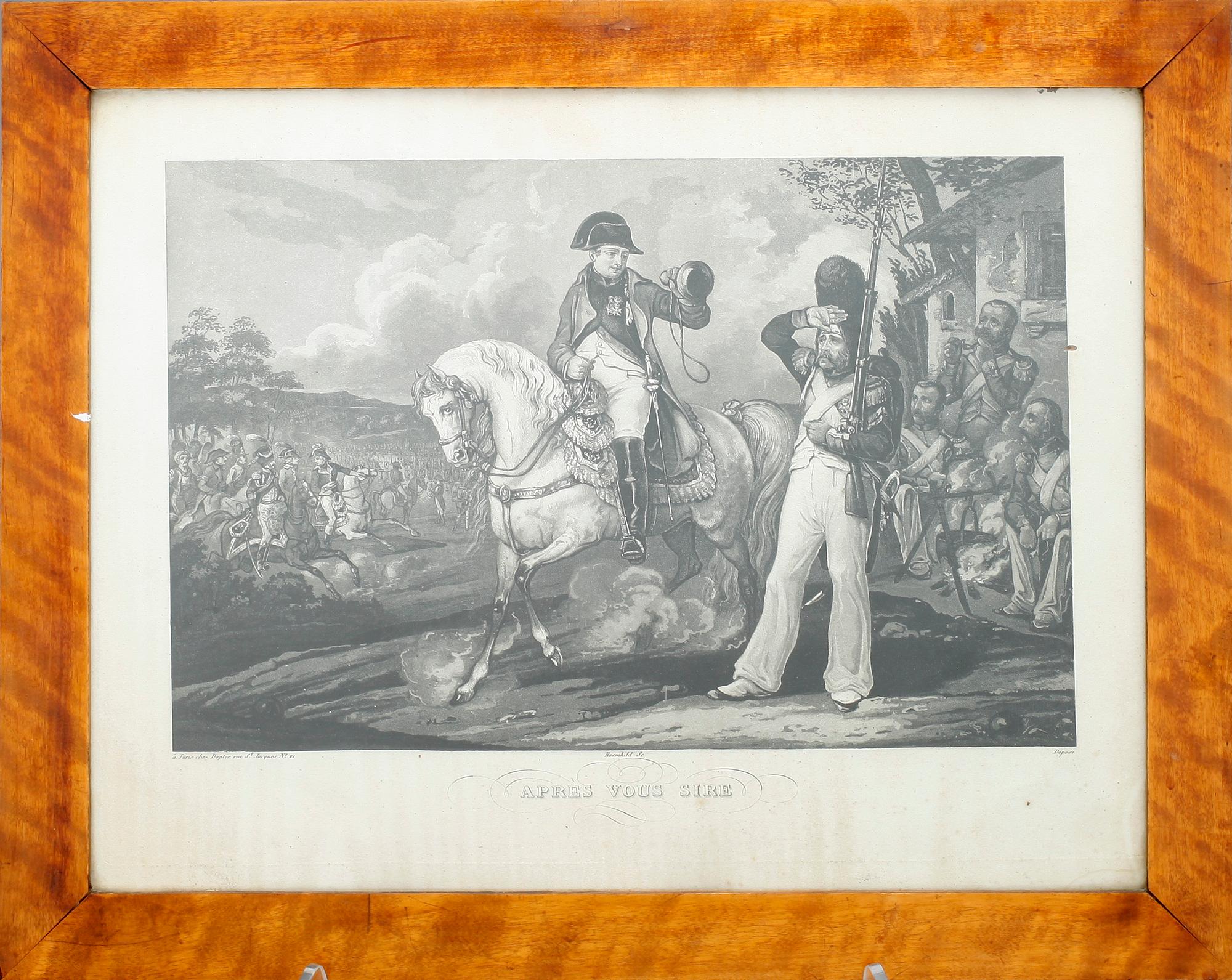 GRAVYRER, 3 st, Frankrike, 1800-tal.