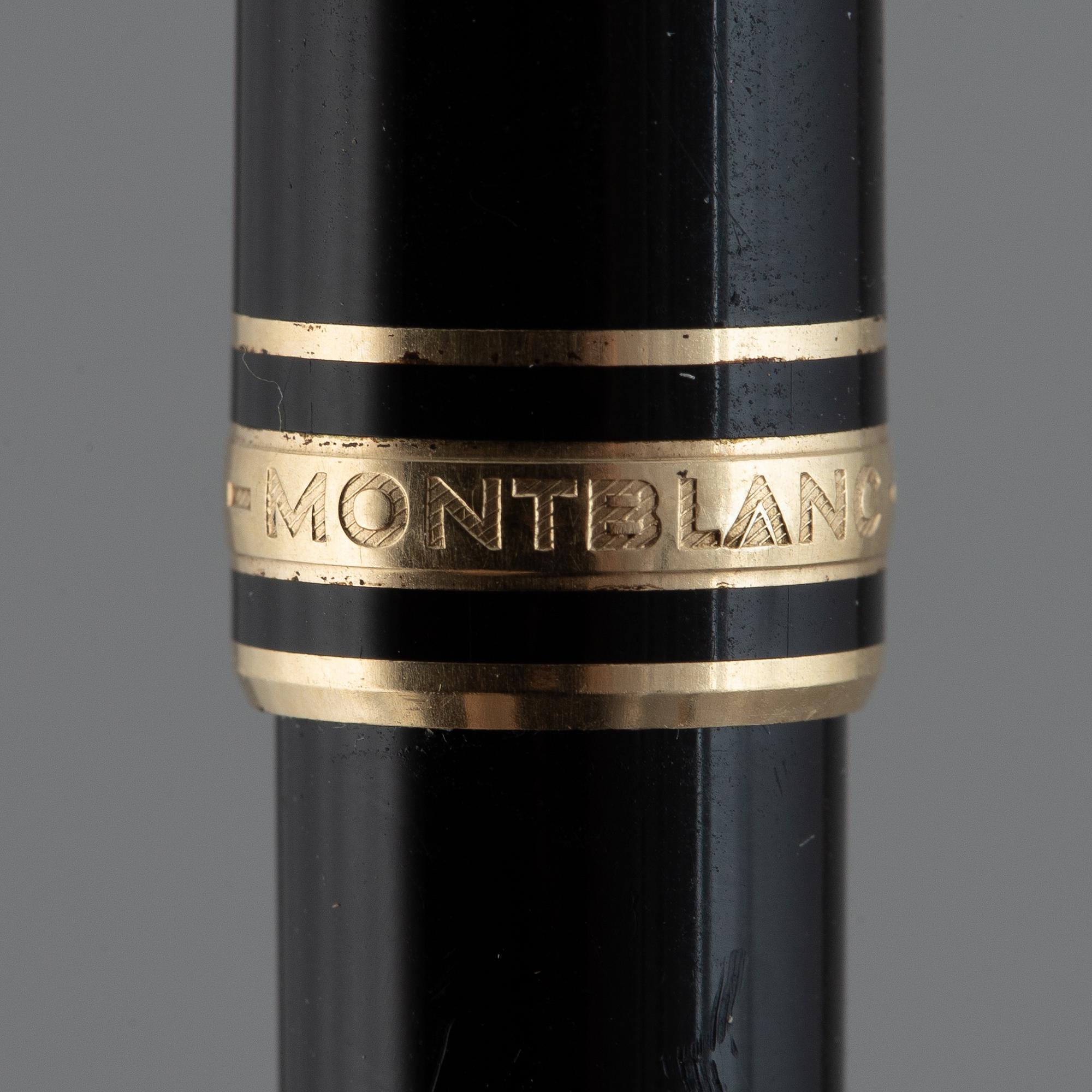 Montblanc, stift- samt kulspetspenna, Meisterstuck, 1900-talets andra hälft.