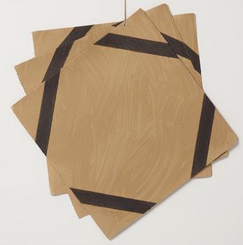 Richard Smith, collage/multipel. Signerad och daterad 1975. Numrerad 69/75.