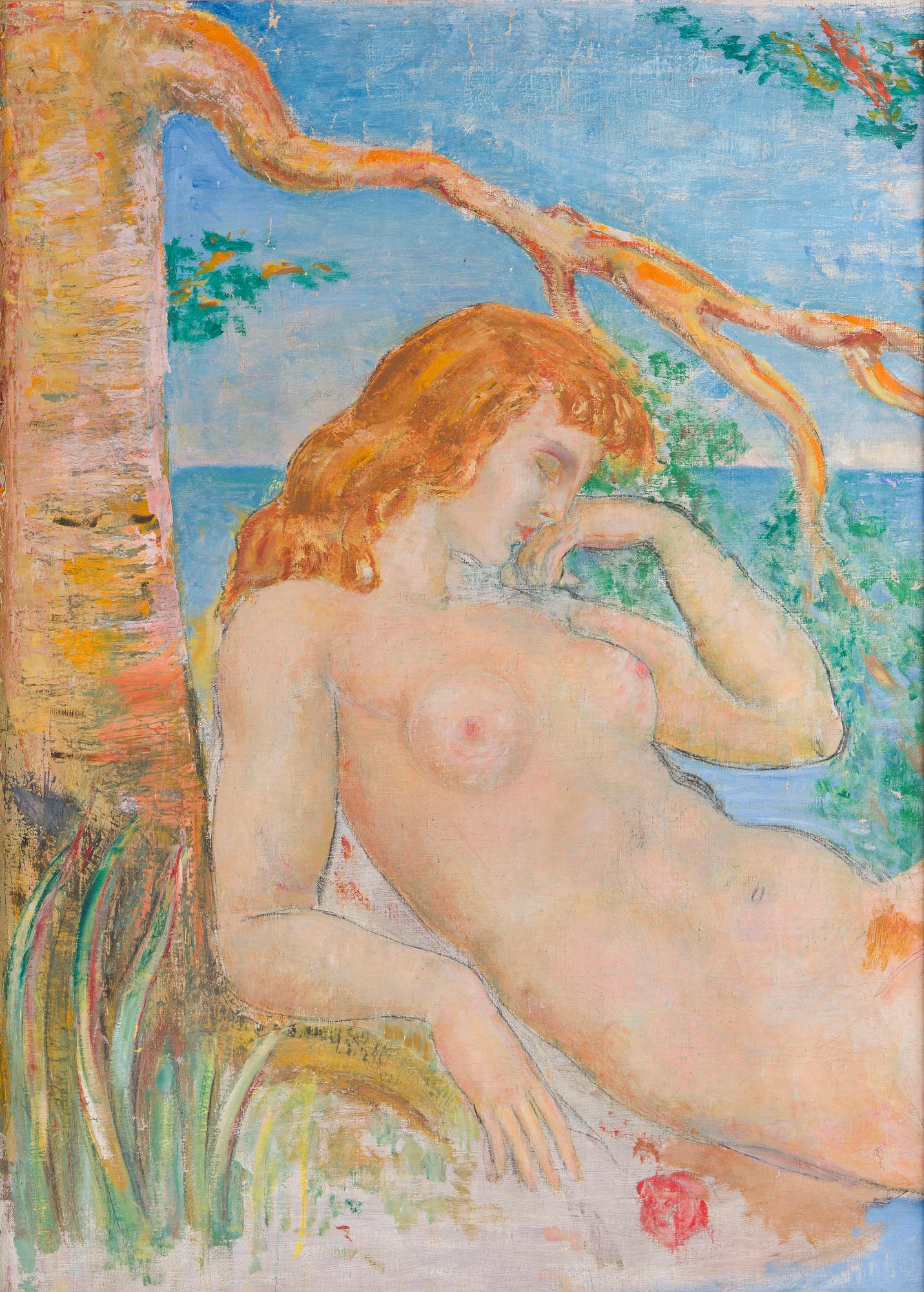 Matti Haupt, Naken.