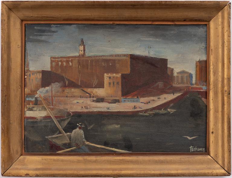 Gunnar Torhamn, Stockholms slott.