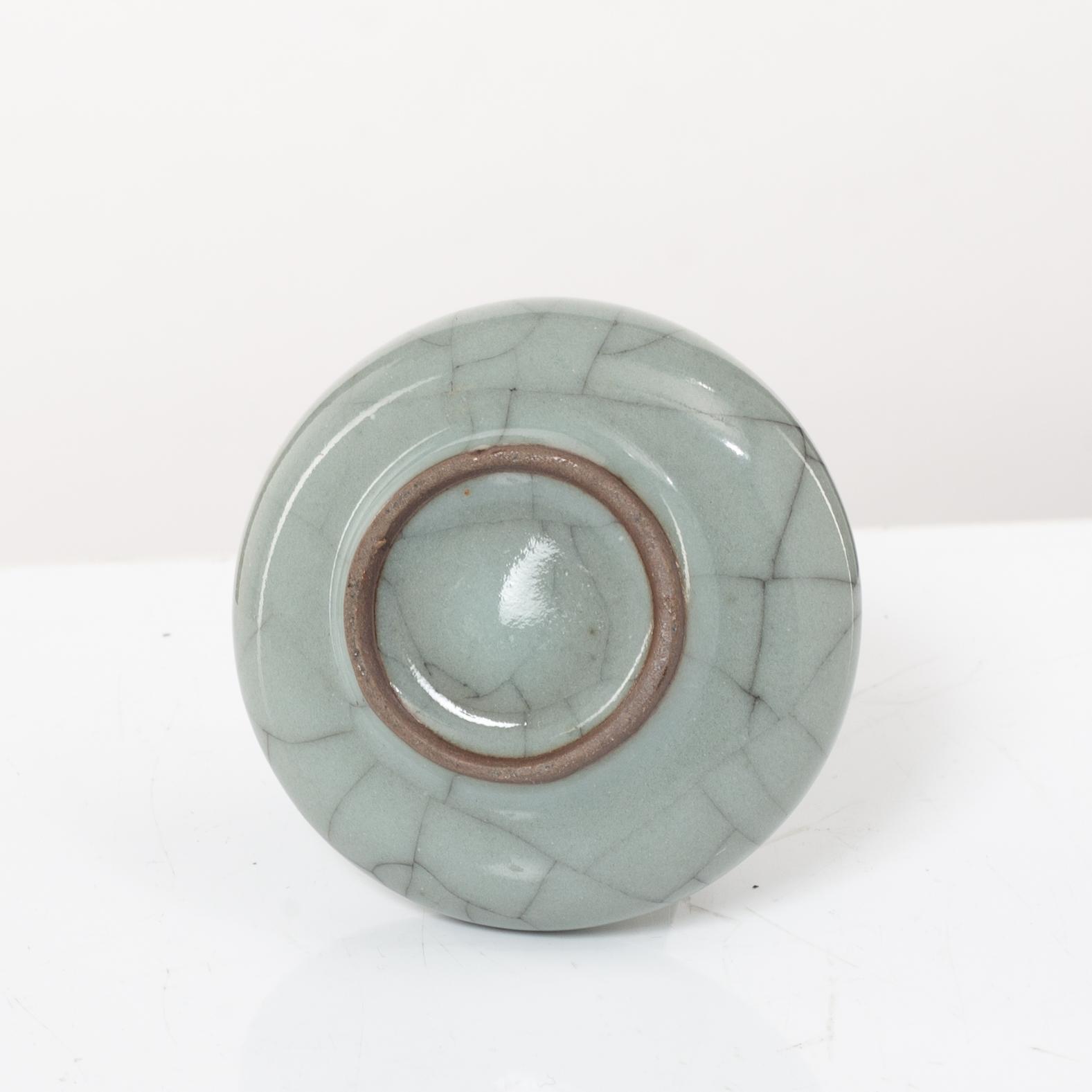 Two joss stick holders, a vase, a brush washer and a small ewer, Qing dynasty, 19th century and older.