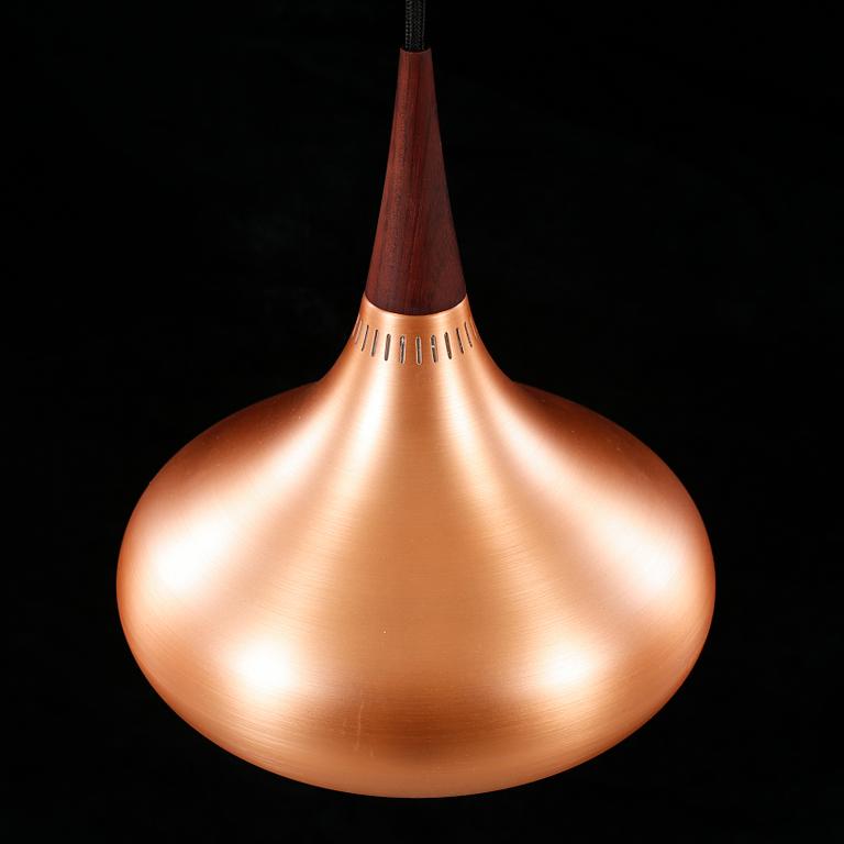 A ceiling lamp named "Orientpendel", designed by Jo Hammerborg for Fog og Mörup, made in late 20th century.
