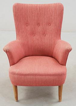 FÅTÖLJ, "Stora Furulid", Carl Malmsten.