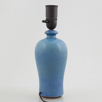 Berndt Friberg, a stoneware lamp base, Gustavsberg's studio, 1952.