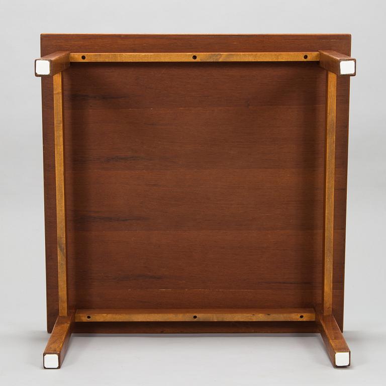 Carl Gustaf Hiort af Ornäs, soffbord "Tom", HMN Huonekalu Mikko Nupponen, Lahtis, 1960-tal.