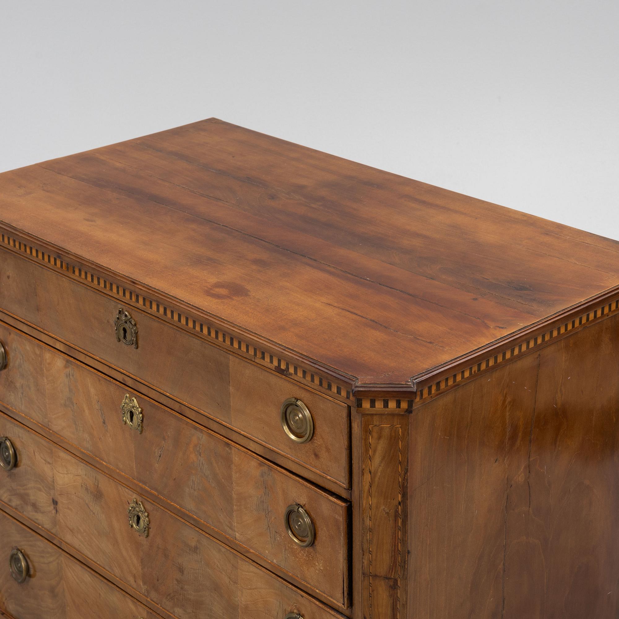 Bureau, Northern Europe, early 19th century.