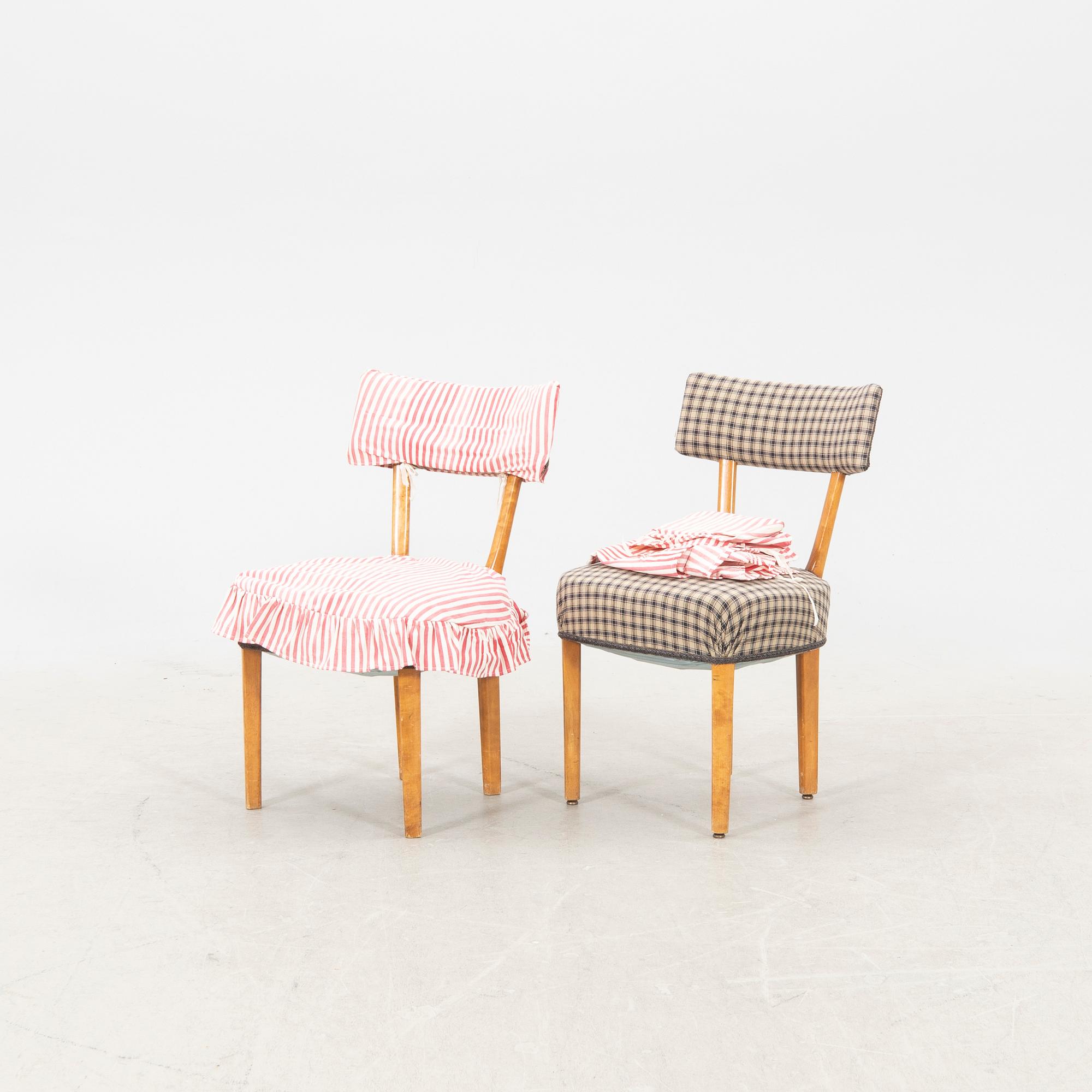 Carl Malmsten, stolar 1 par 1900-talets mitt.