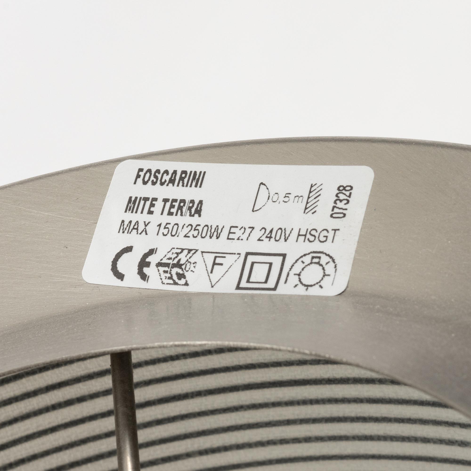 Marc Sadler, a 'Mite' floor lamp, Foscarini, Italy.