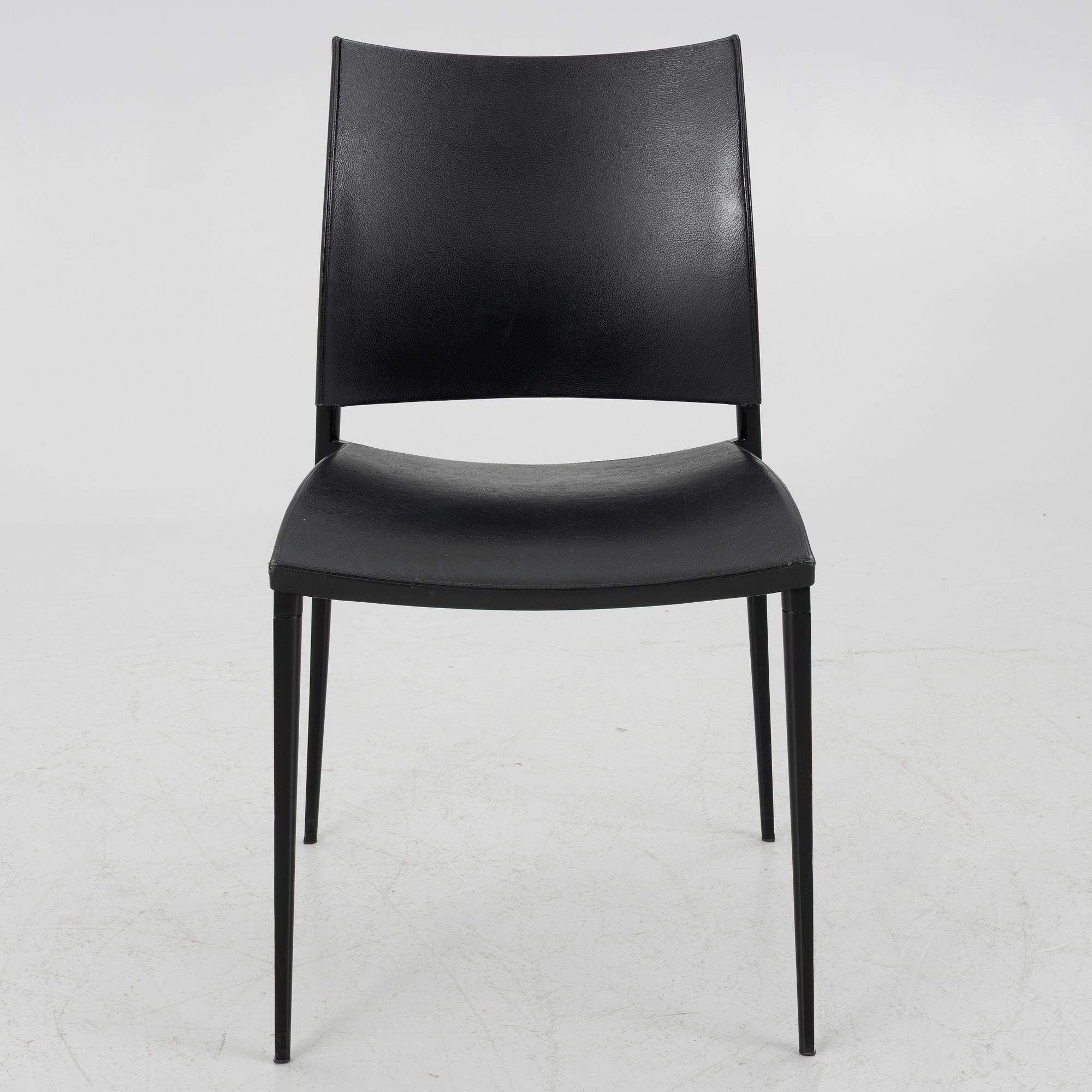 Pocci & Dondoli, chairs, 4 pcs, "Sand", Desalto.