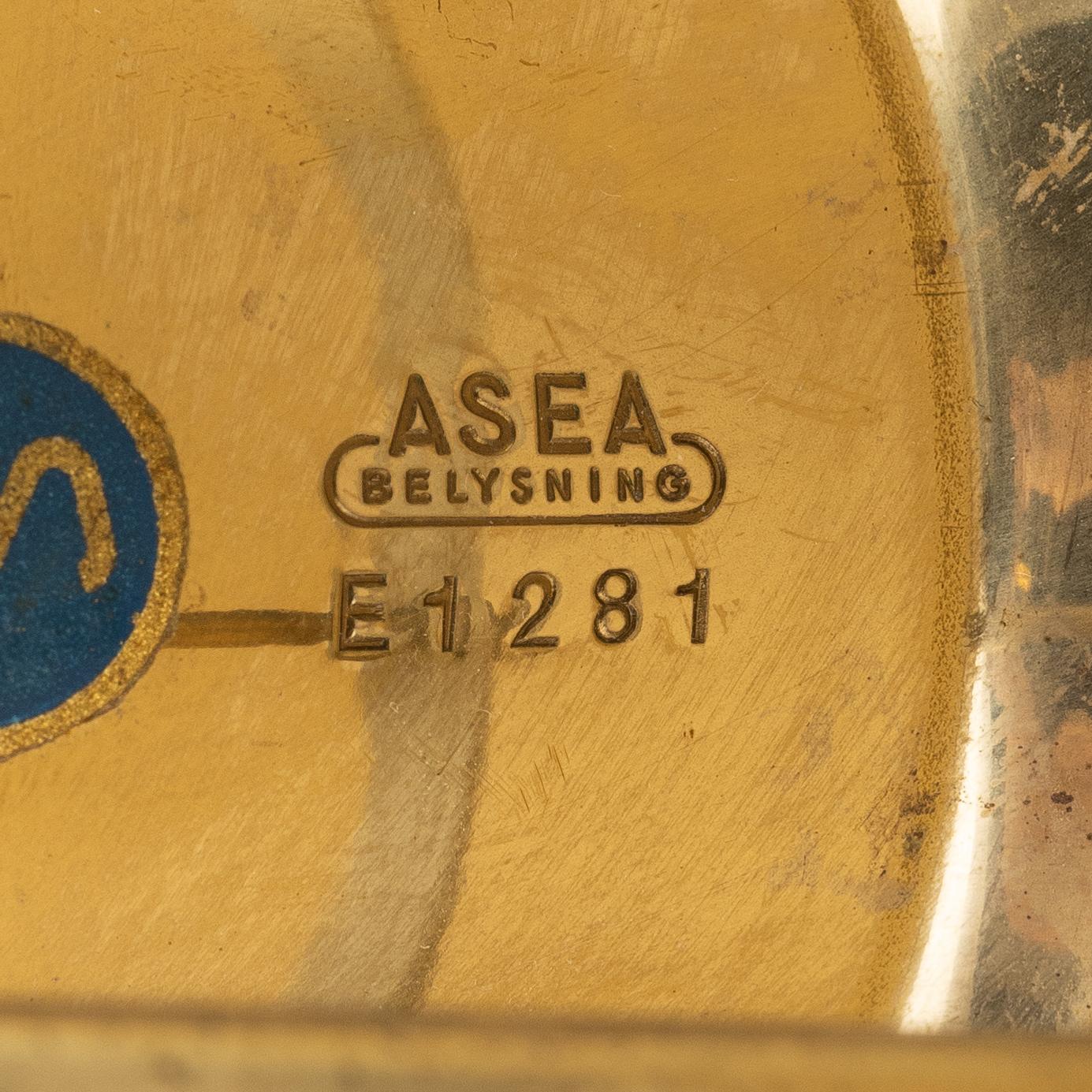 Bordslampa, ASEA Belysning modell B205 / E1281, 1900-talets mitt.