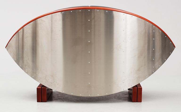 A Sigurdúr Gustafsson 'Keflavik' sofa executed by Källemo, Sweden 2000.