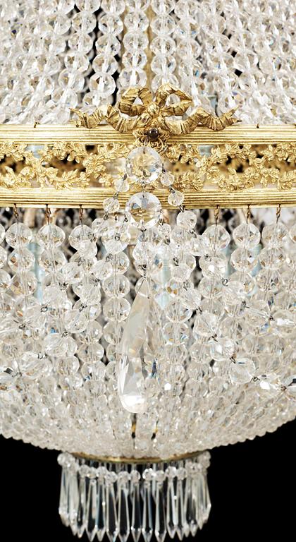 LJUSKRONA, Louis XVI-stil, 1910-tal. H 103.