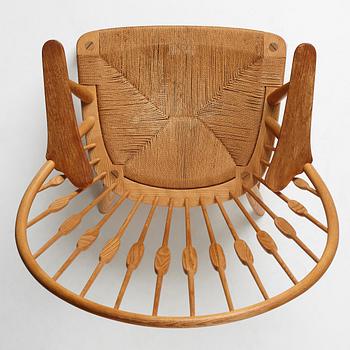 Hans J. Wegner, "Påfågelstolen / Peacock chair", Johannes Hansen, Danmark, 1950-60-tal.