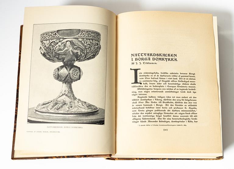 Book, 'Ateneum 1902', F. Tilgmanns Bok o. Stentryckeri, Helsinki, Finland, 1903.