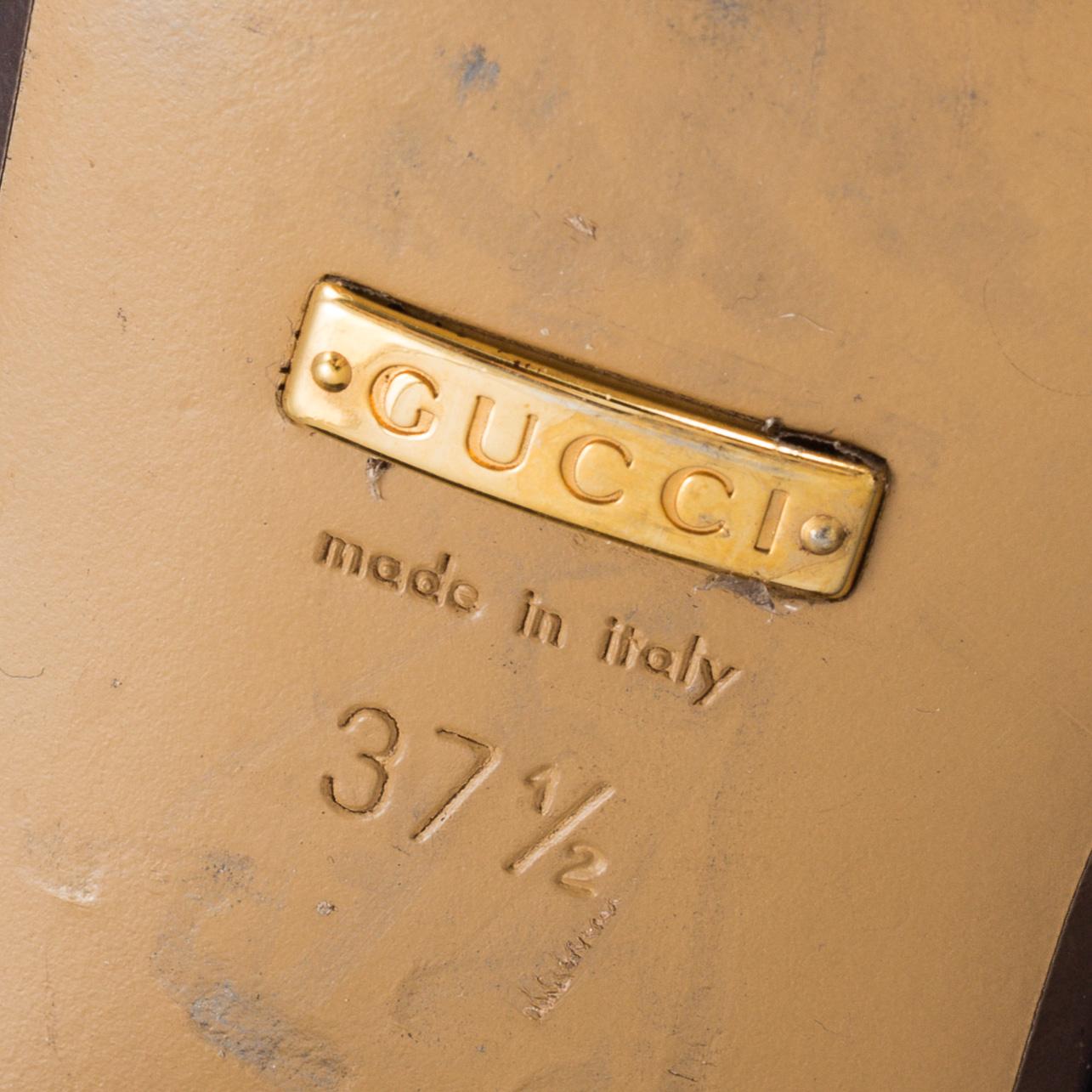 GUCCI, loafers, size 37,5.