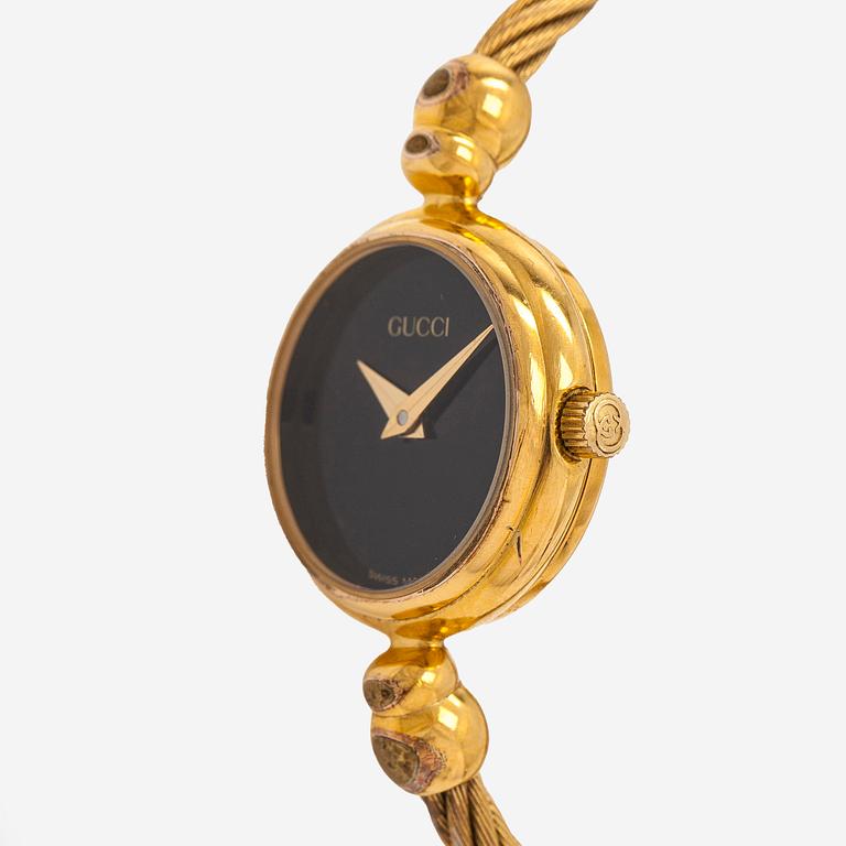 Gucci, wristwatch, 20 mm, yellow base metal, quartz.