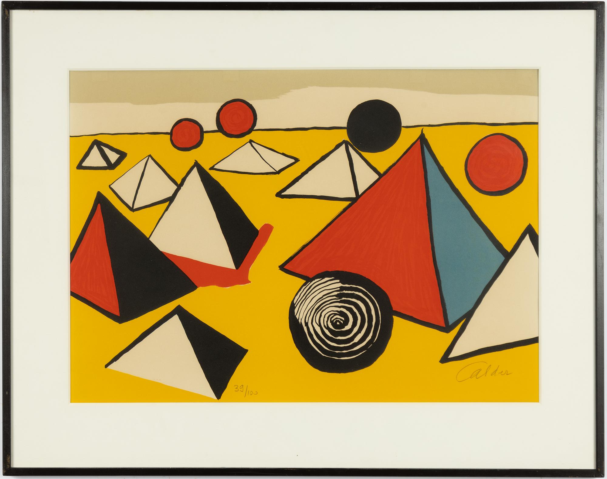 Alexander Calder, "La mémoire élementaire".